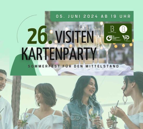 Visitenkartyparty 2024 im Business Village Chemnitz